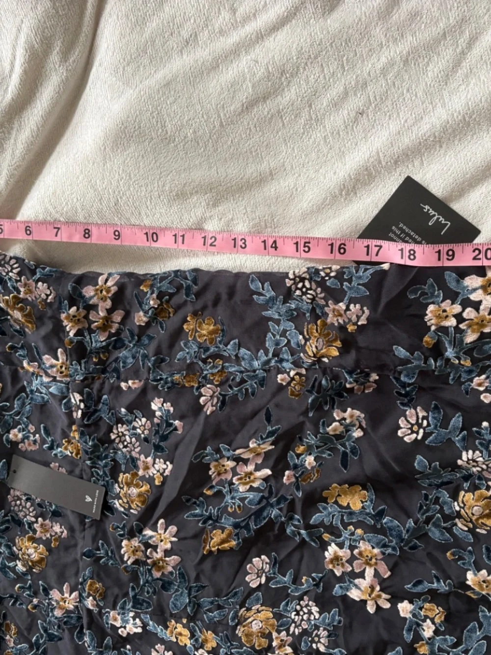 Lulus Evenings with You Dark Teal Floral Velvet Asymmetrical Dress XL Whimsigoth - Picture 10 of 11